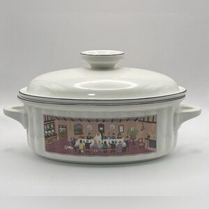 Villeroy & Boch Design Naif Large Casserole Dish with Design by Gerard Laplau